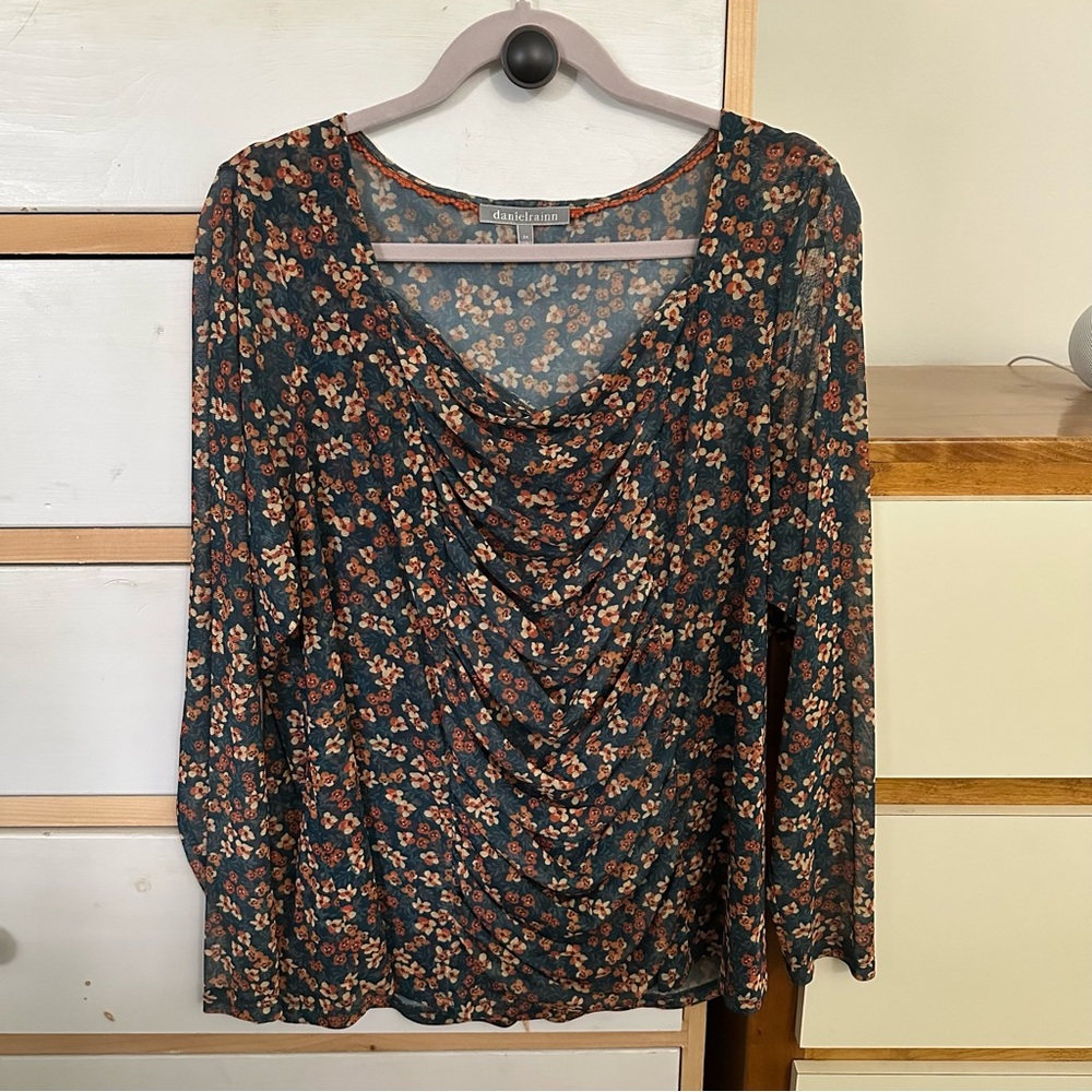 Daniel Rainn Floral Blouse